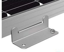 Befestigungswinkel für Mini-Solaranlage (für 1 Solarmodul)