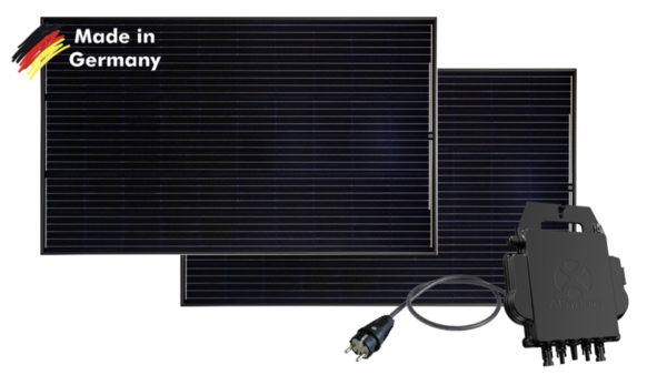 PREMIUM 650 W Mini-Solaranlage "AKTION EVG"